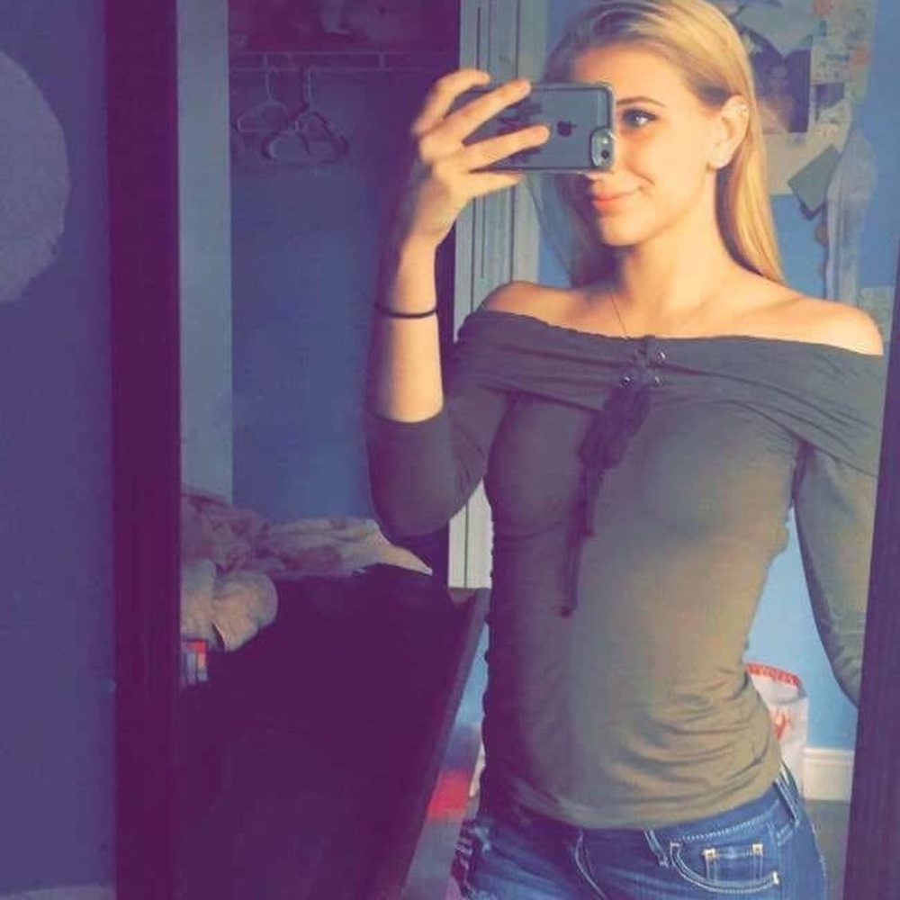 Off the shoulder shirt